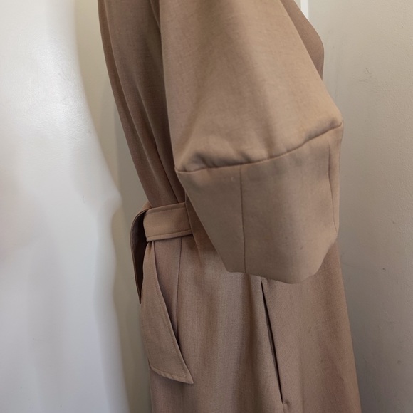 V-neck maxi shirt dress - Picture 7 of 7